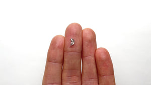 0.47ct 6.81x4.05x2.36mm Crescent Moon Rosecut 22347-14