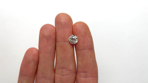 2.35ct 8.59x8.04x5.29mm GIA VS2 K Antique Old European Cut 21677-01