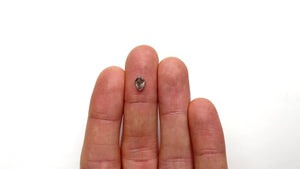 0.87ct 7.00x5.32x3.44mm Shield Double Cut 22390-01