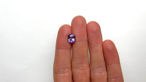 3.61ct 8.76x7.52x5.97mm Cut Corner Rectangle Brilliant Sapphire 21658-01