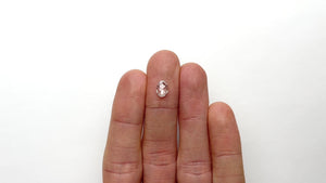 0.80ct 7.89x5.40x2.22mm SI1 E Oval Rosecut 22358-01