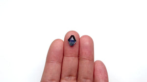 2.96ct 10.48x8.45x4.37mm Hexagon Double Cut Sapphire 22434-49