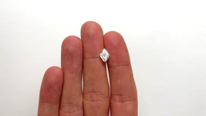 1.50ct 10.07x7.07x3.22mm GIA SI1 H Modified Lozenge Step Cut 19927-01