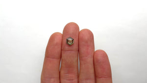 1.40ct 8.29x7.02x2.34mm Hexagon Double Cut Sapphire 21592-06