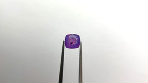 1.35ct 6.37x6.11x3.69mm Cushion Brilliant Sapphire 21627-01