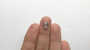 2.13ct 9.90x8.80x2.52mm Oval Rosecut 18195-02