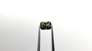 1.20ct 6.64x5.30x3.47mm SI1 Fancy Dark Grey Cut Corner Rectangle Brilliant 21593-03