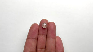 1.51ct 9.07x6.96x2.59mm Hexagon Rosecut 19068-01