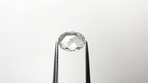 1.04ct 8.25x6.03x2.36mm GIA IF D Oval Rosecut 20724-01