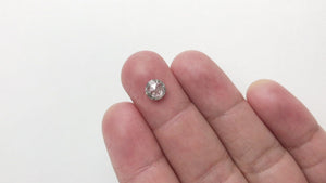 1.24ct 6.85x6.81x3.45mm Round Double Cut 18094-32