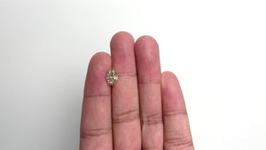 2.00ct 9.85x6.38x4.37mm VS2 C4 Modern Antique Oval Old Mine Cut 🇨🇦 21846-01