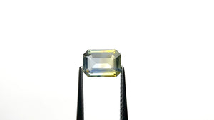 1.30ct 7.74x5.65x2.60mm Cut Corner Rectangle Step Cut Sapphire 23018-01