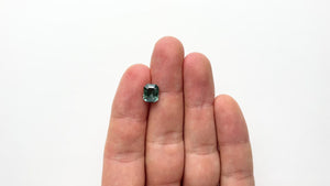 4.38ct 9.12x7.66x5.72mm Cut Corner Rectangle Step Cut Sapphire 20981-01