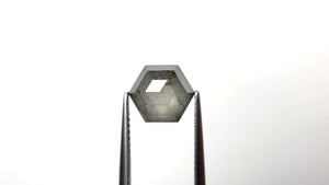 2.36ct 9.42x8.19x3.95mm Hexagon Rosecut 22336-04