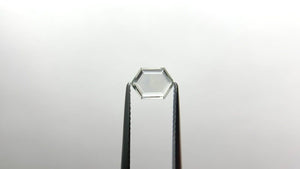 0.69ct 7.76x5.46x1.41mm Hexagon Portrait Cut Sapphire 19985-01