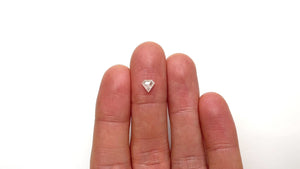 0.59ct 5.95x5.81x2.52mm Shield Rosecut 19617-16