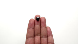 2.73ct 9.90x9.96x3.52mm Shield Rosecut 19621-19