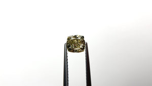 1.01ct 5.35x6.18x3.98mm SI2 C5 Cushion Brilliant 20705-10