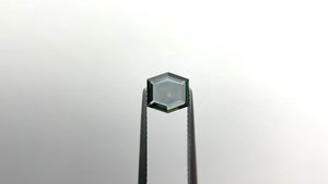 1.22ct 7.42x7.52x1.86mm Hexagon Portrait Cut Sapphire 19978-01