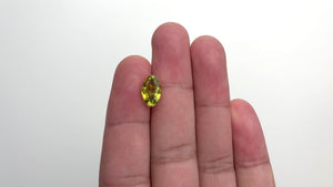 3.71ct 11.34x6.94x5.30mm Oval Brilliant Sapphire 20980-01