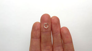 1.14ct 8.61x7.80x1.51mm Shield Portrait Cut Sapphire 20773-01