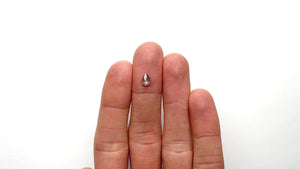 0.44ct 6.71x4.86x1.72mm Pear Rosecut 19616-10