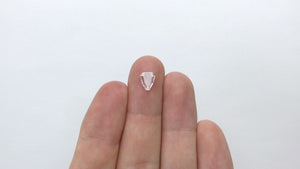 1.02ct 8.23x6.93x1.82mm VS2 G Shield Rosecut 18218-14