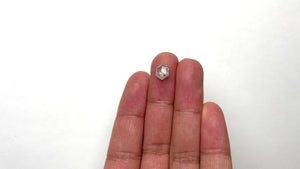 1.02ct 8.29x6.70x2.37mm Hexagon Rosecut 19132-01