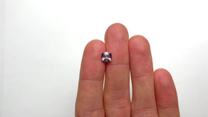 1.58ct 6.66x6.65x4.36mm Cushion Brilliant Sapphire 19955-01