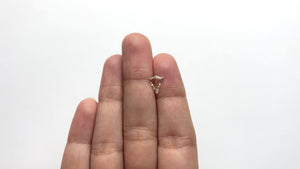 0.61ct 8.72x7.34x1.34mm Kite Portrait Cut Sapphire 22901-01