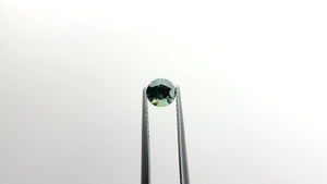 0.68ct 5.64x5.54x3.40mm Round Brilliant Sapphire 22698-04