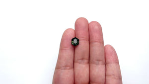 3.04ct 9.36x7.45x5.19mm Hexgon Step Cut Sapphire 22765-01