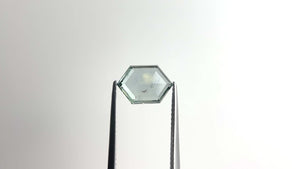 2.50ct 10.63x7.17x3.04mm Hexagon Rosecut Sapphire 22434-03