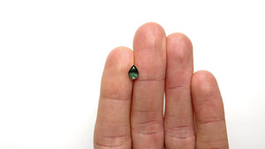 0.87ct 6.97x5.04x3.45mm Pear Brilliant Sapphire 19941-15