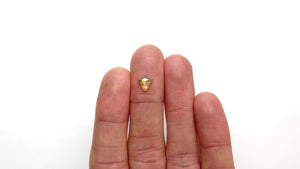 1.18ct 7.43x7.58x2.73mm Shield Rosecut Sapphire 22434-108