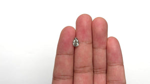 1.05 8.82x5.38x3.22mm Fancy Grey Pear Brilliant 19913-14