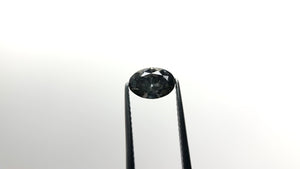 1.04ct 8.02x5.52x3.50mm SI2 Fancy Dark Grey Oval Brilliant 21593-04