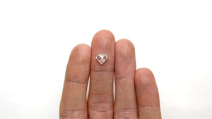 1.16ct 8.36x6.99x3.07mm Shield Rosecut 19617-07