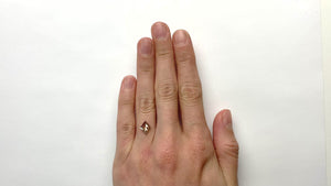 0.89ct 9.13x7.41x2.34mm Kite Rosecut 18285-02