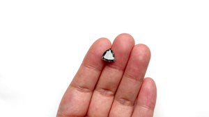 3.29ct 9.69x9.40x4.84mm Trillion Double Cut 19206-04