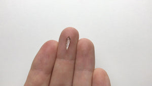 0.63ct 13.60x4.25x1.90mm Kite Rosecut 18104-01