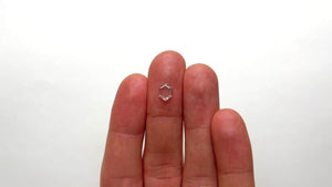 0.69ct 7.76x5.46x1.41mm Hexagon Portrait Cut Sapphire 19985-01