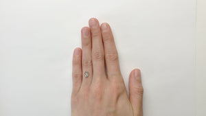 0.92ct 7.62x5.80x2.62mm Shield Rosecut 18293-05