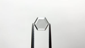 1.01ct 7.95x6.92x1.69mm VS2 G Hexagon Portrait Cut 19854-35