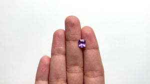 1.55ct 7.14x6.32x3.85mm Cushion Brilliant Sapphire 22945-01