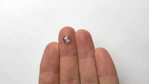 0.96ct 7.69x6.48x2.24mm Hexagon Rosecut 18286-02