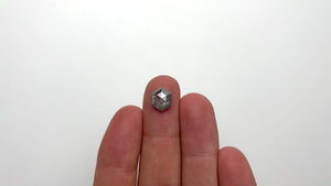 3.36ct 11.05x8.80x4.00mm Hexagon Rosecut 18523-05
