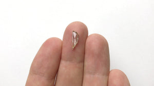 0.96ct 12.78x4.30x1.99mm Amorphous Rosecut 18158-01