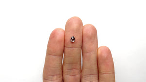 0.62ct 5.71x4.24x3.08mm Pear Rosecut 19616-13