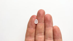 1.98ct 10.76x7.28x3.36mm Fancy White Pear Double Cut 21610-01